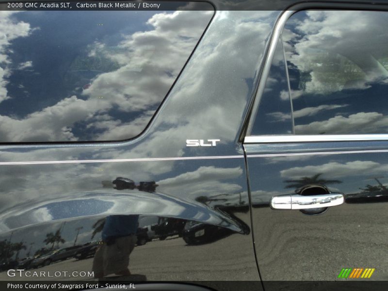 Carbon Black Metallic / Ebony 2008 GMC Acadia SLT