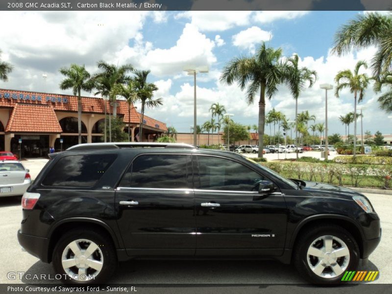 Carbon Black Metallic / Ebony 2008 GMC Acadia SLT