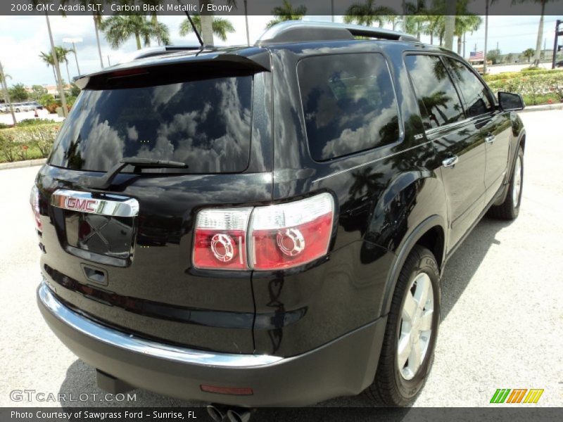 Carbon Black Metallic / Ebony 2008 GMC Acadia SLT