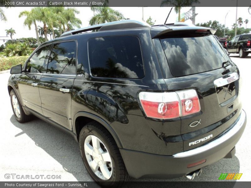 Carbon Black Metallic / Ebony 2008 GMC Acadia SLT