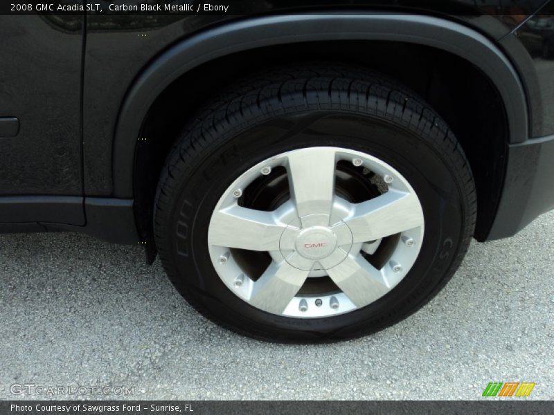 Carbon Black Metallic / Ebony 2008 GMC Acadia SLT