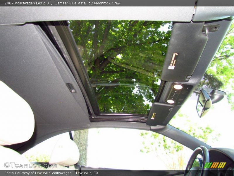 Eismeer Blue Metallic / Moonrock Grey 2007 Volkswagen Eos 2.0T