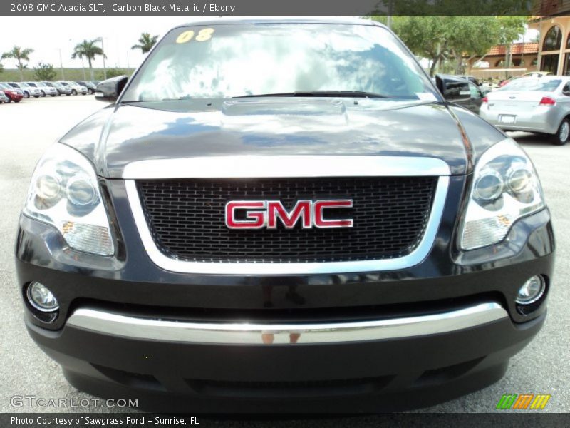 Carbon Black Metallic / Ebony 2008 GMC Acadia SLT