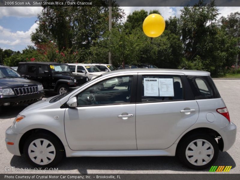 Silver Streak Mica / Dark Charcoal 2006 Scion xA