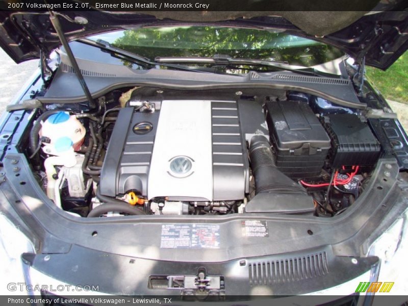 Eismeer Blue Metallic / Moonrock Grey 2007 Volkswagen Eos 2.0T