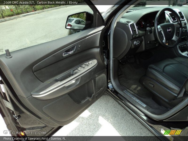 Carbon Black Metallic / Ebony 2008 GMC Acadia SLT