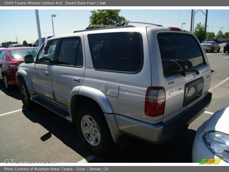 Desert Dune Pearl / Oak 2000 Toyota 4Runner Limited 4x4
