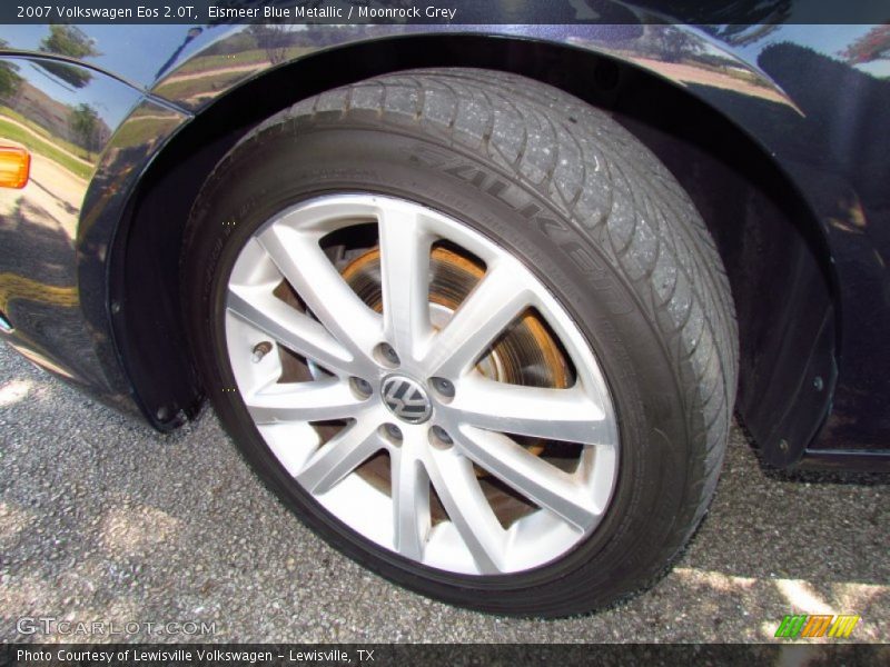 Eismeer Blue Metallic / Moonrock Grey 2007 Volkswagen Eos 2.0T