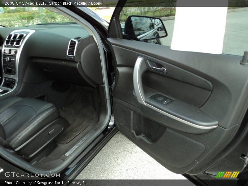Carbon Black Metallic / Ebony 2008 GMC Acadia SLT