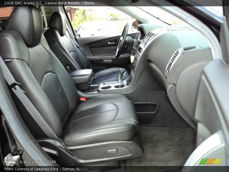 Carbon Black Metallic / Ebony 2008 GMC Acadia SLT
