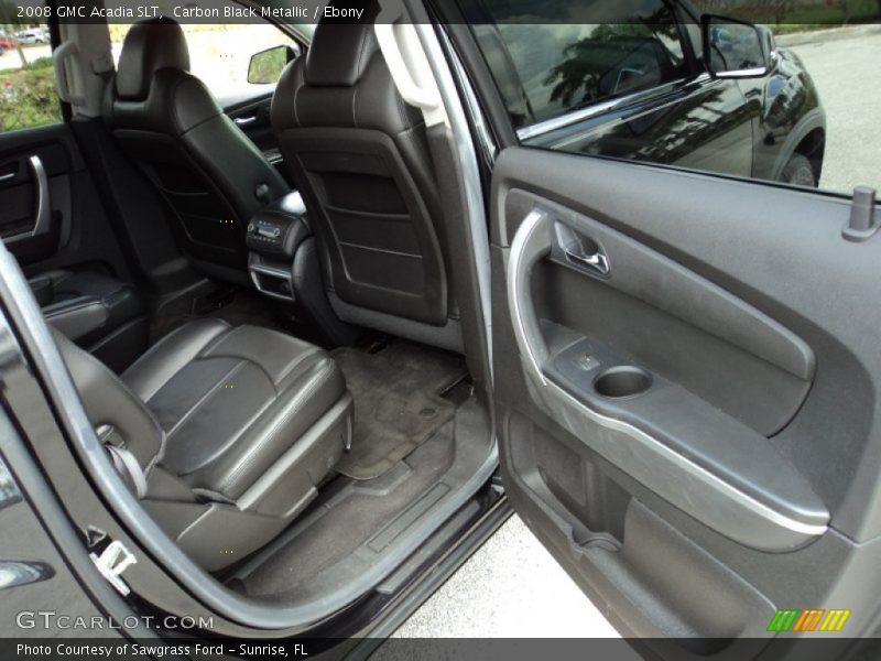 Carbon Black Metallic / Ebony 2008 GMC Acadia SLT