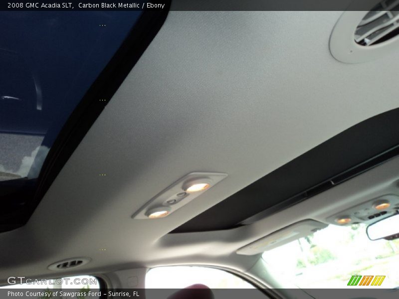 Carbon Black Metallic / Ebony 2008 GMC Acadia SLT