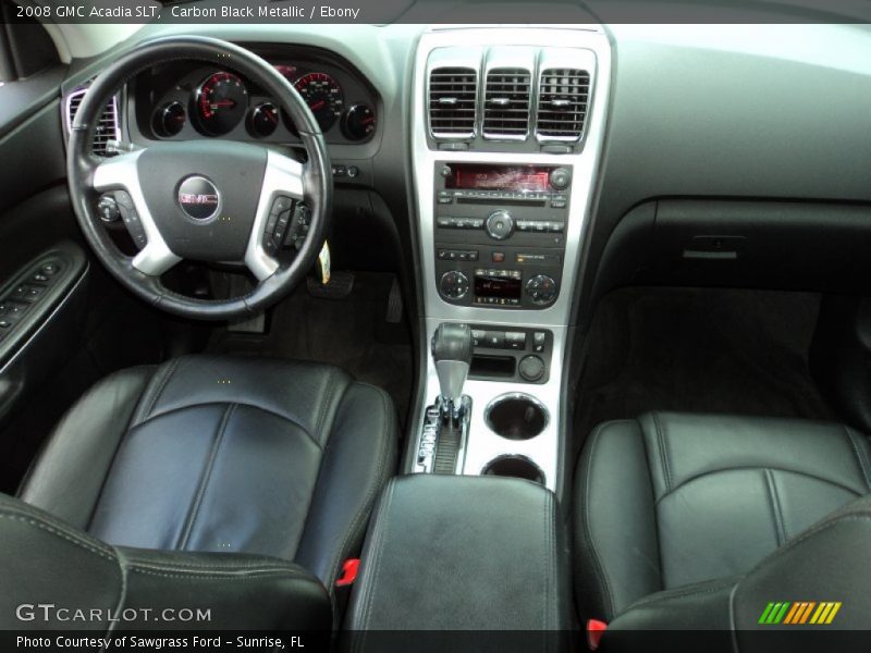 Carbon Black Metallic / Ebony 2008 GMC Acadia SLT