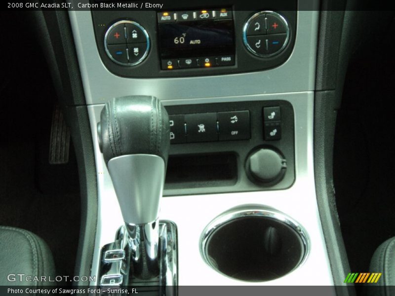 Carbon Black Metallic / Ebony 2008 GMC Acadia SLT