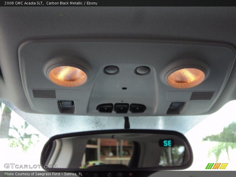 Carbon Black Metallic / Ebony 2008 GMC Acadia SLT