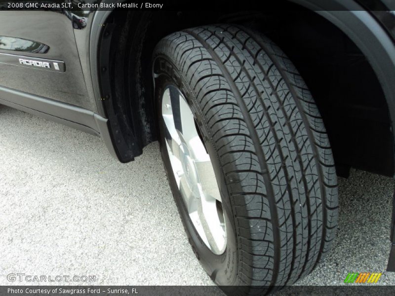 Carbon Black Metallic / Ebony 2008 GMC Acadia SLT