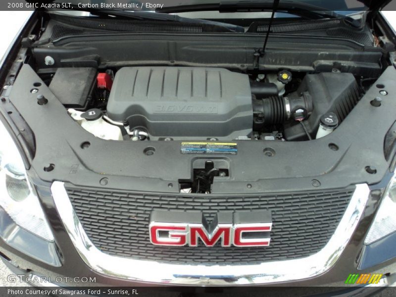 Carbon Black Metallic / Ebony 2008 GMC Acadia SLT