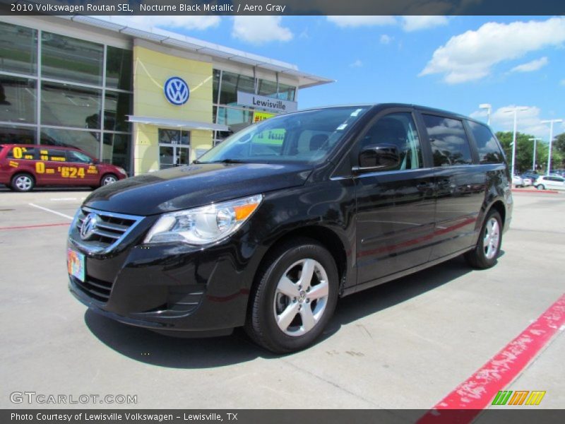 Nocturne Black Metallic / Aero Gray 2010 Volkswagen Routan SEL