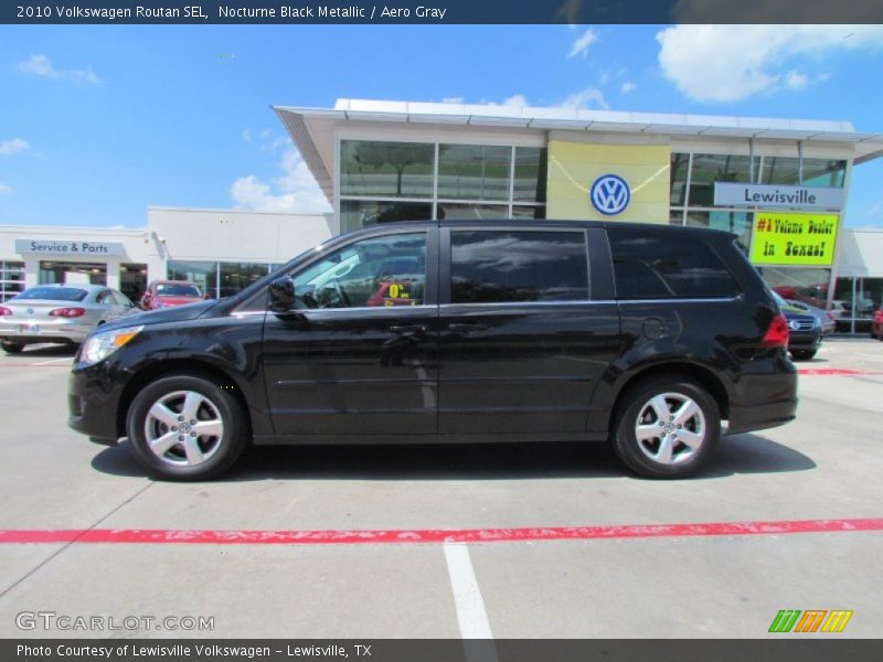 Nocturne Black Metallic / Aero Gray 2010 Volkswagen Routan SEL