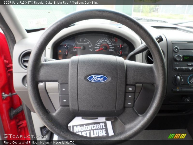 Bright Red / Medium/Dark Flint 2007 Ford F150 STX Regular Cab