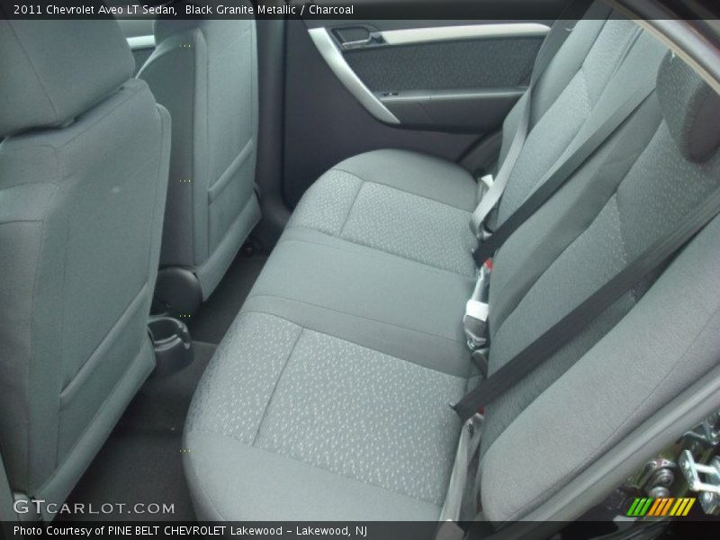 Black Granite Metallic / Charcoal 2011 Chevrolet Aveo LT Sedan