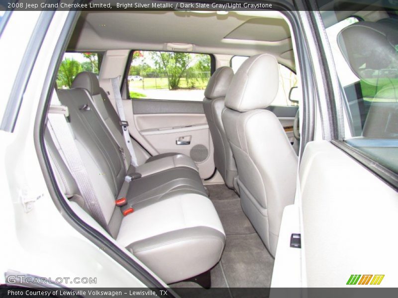 Bright Silver Metallic / Dark Slate Gray/Light Graystone 2008 Jeep Grand Cherokee Limited