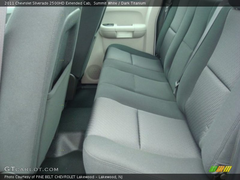 Summit White / Dark Titanium 2011 Chevrolet Silverado 2500HD Extended Cab