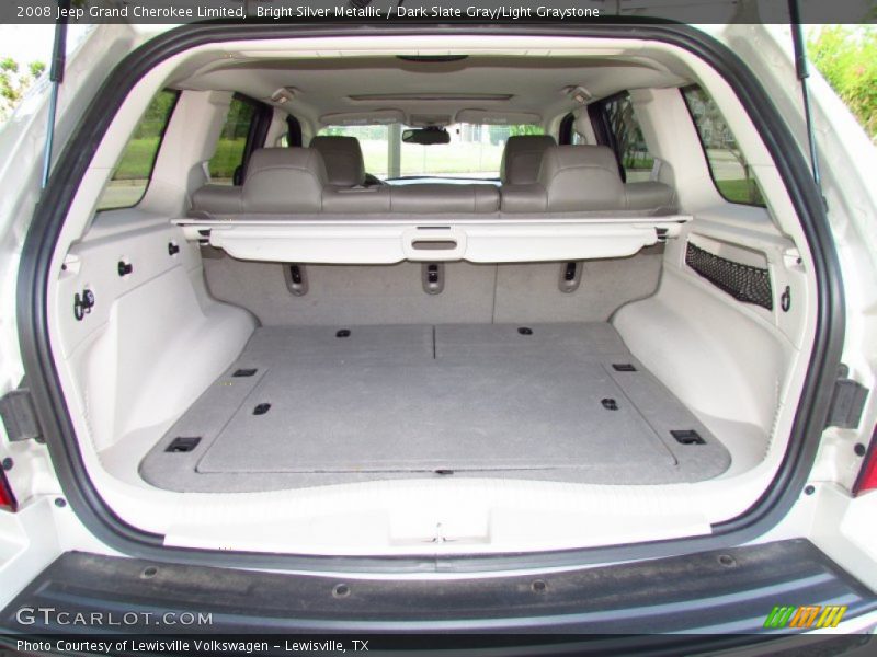 Bright Silver Metallic / Dark Slate Gray/Light Graystone 2008 Jeep Grand Cherokee Limited