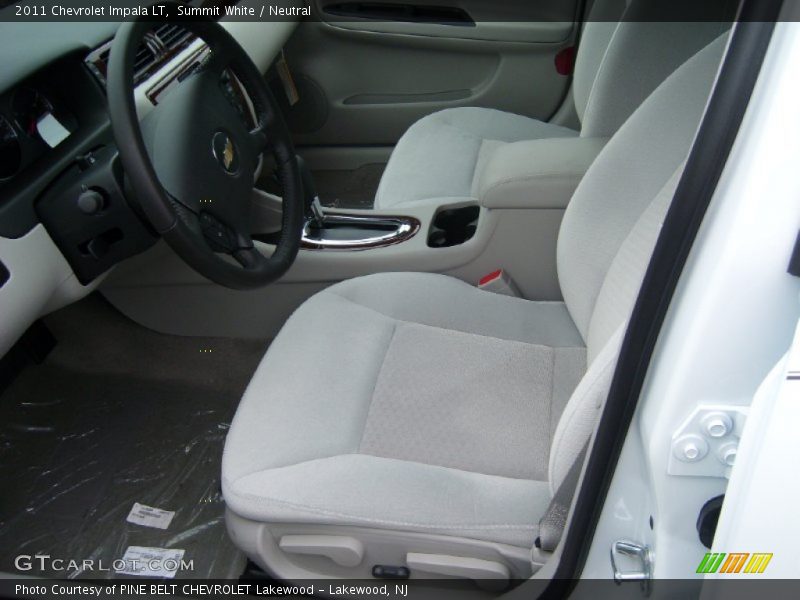 Summit White / Neutral 2011 Chevrolet Impala LT