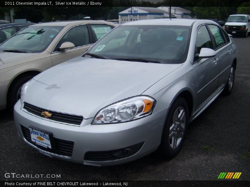 Silver Ice Metallic / Ebony 2011 Chevrolet Impala LT