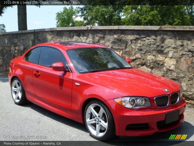 Front 3/4 View of 2010 1 Series 135i Coupe