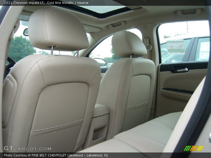 Gold Mist Metallic / Neutral 2011 Chevrolet Impala LT