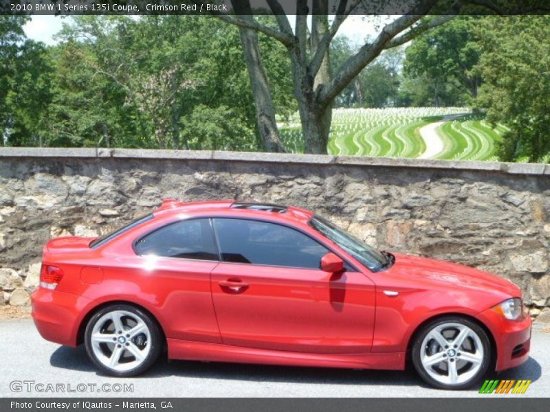  2010 1 Series 135i Coupe Crimson Red