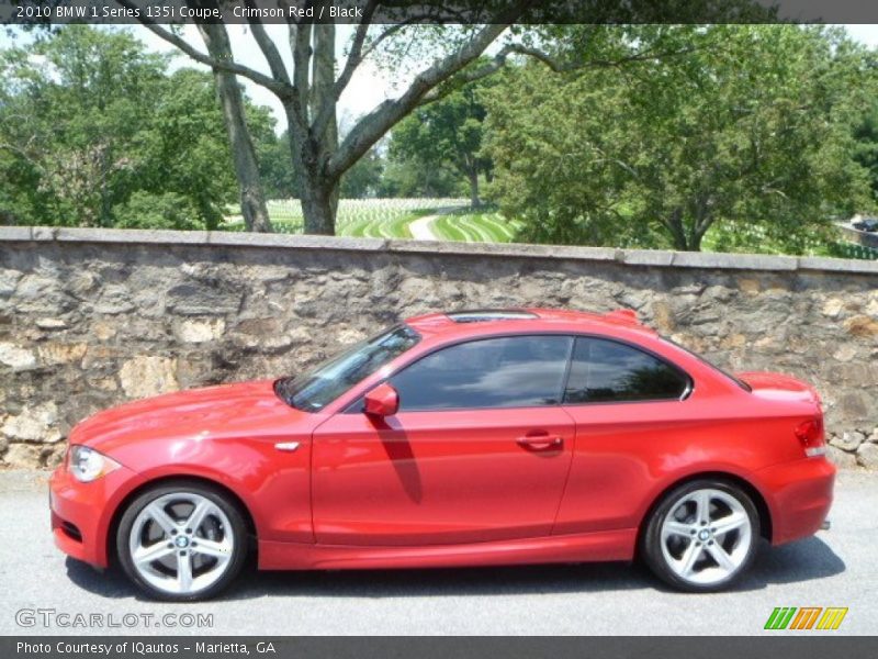  2010 1 Series 135i Coupe Crimson Red