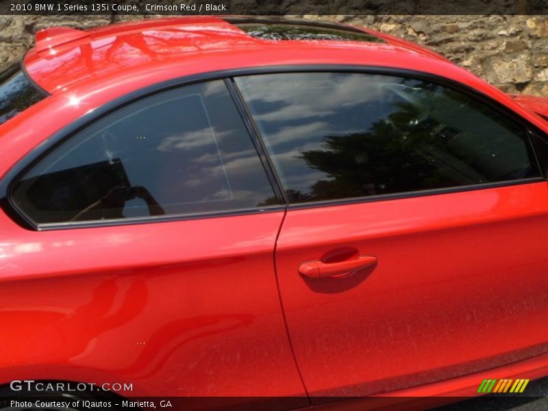 Crimson Red / Black 2010 BMW 1 Series 135i Coupe