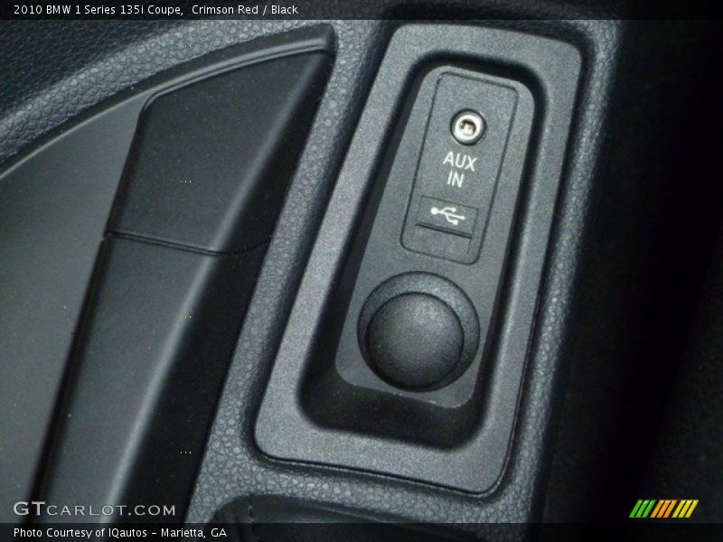 Crimson Red / Black 2010 BMW 1 Series 135i Coupe