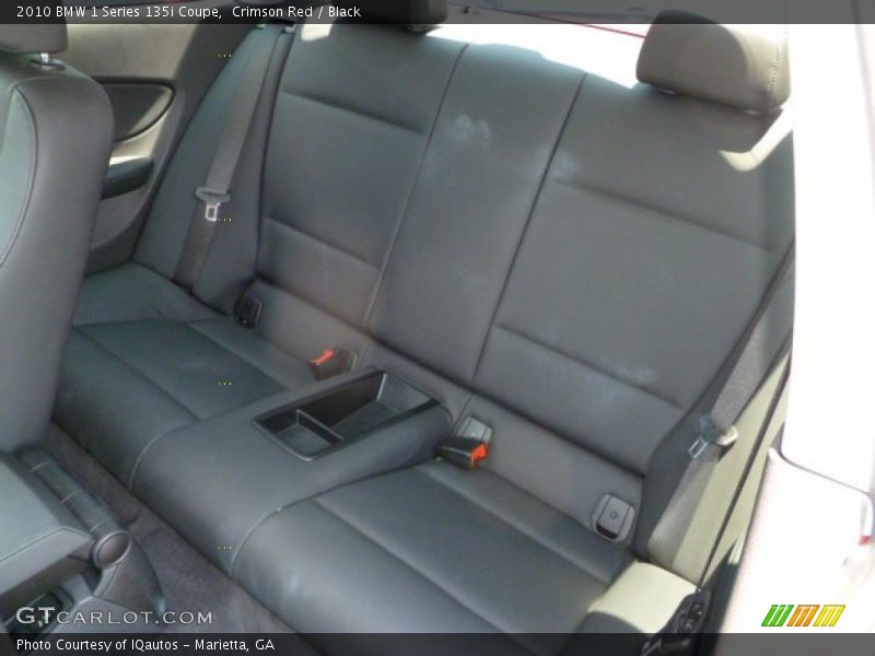  2010 1 Series 135i Coupe Black Interior