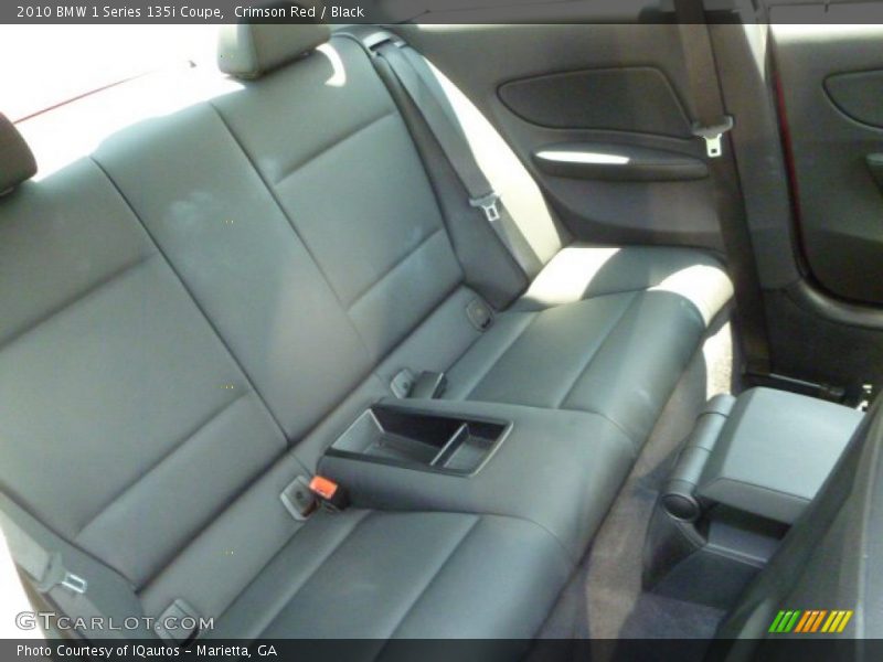 Crimson Red / Black 2010 BMW 1 Series 135i Coupe