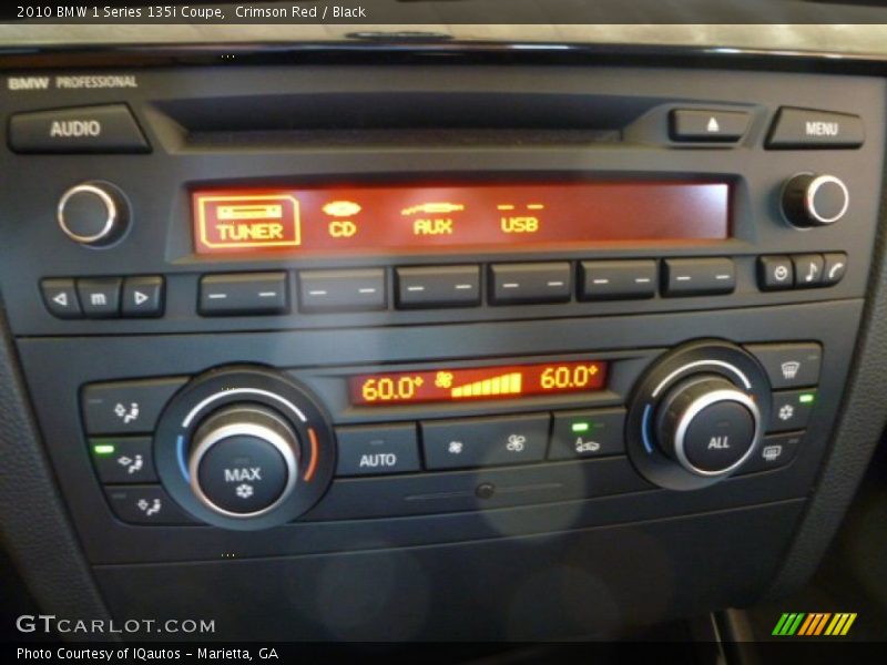 Controls of 2010 1 Series 135i Coupe