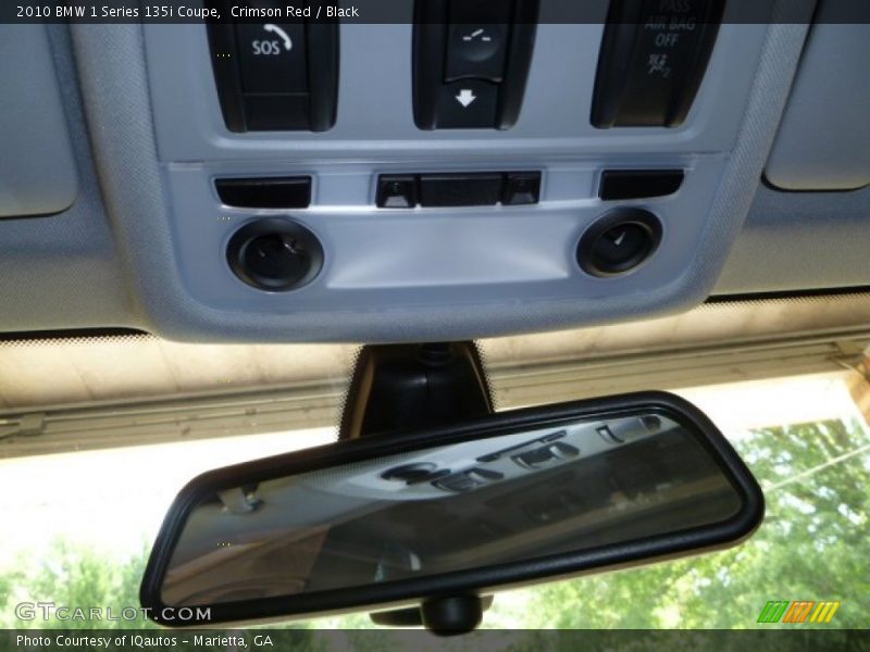 Crimson Red / Black 2010 BMW 1 Series 135i Coupe