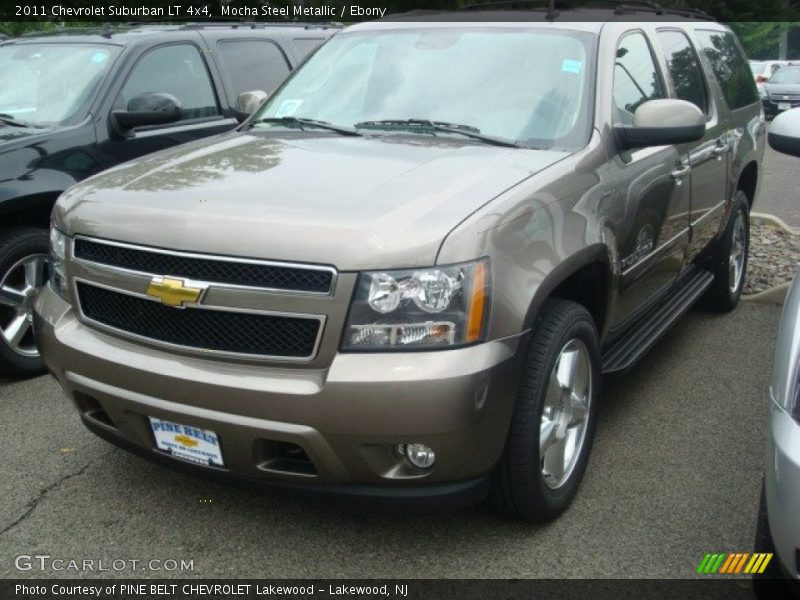 Mocha Steel Metallic / Ebony 2011 Chevrolet Suburban LT 4x4