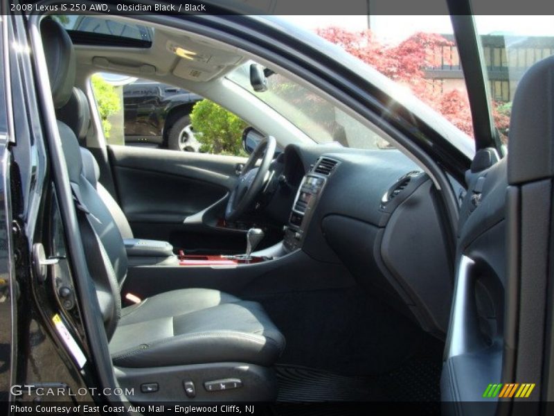 Obsidian Black / Black 2008 Lexus IS 250 AWD