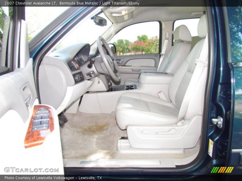  2007 Avalanche LT Light Titanium/Ebony Interior