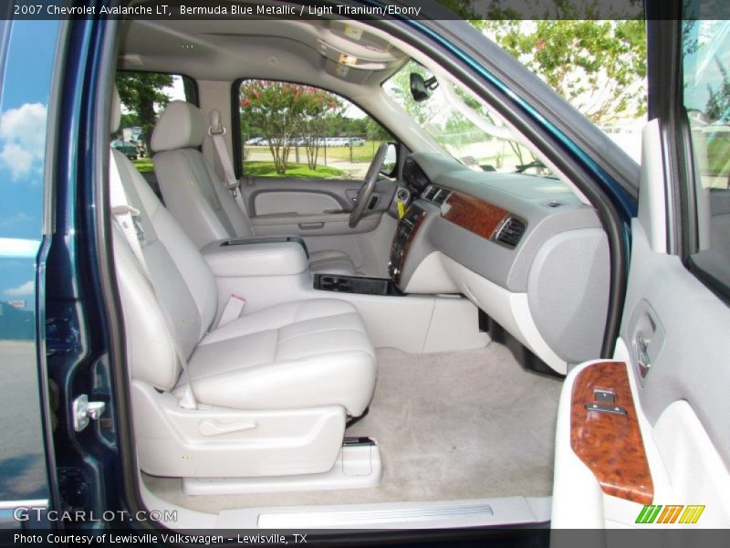  2007 Avalanche LT Light Titanium/Ebony Interior