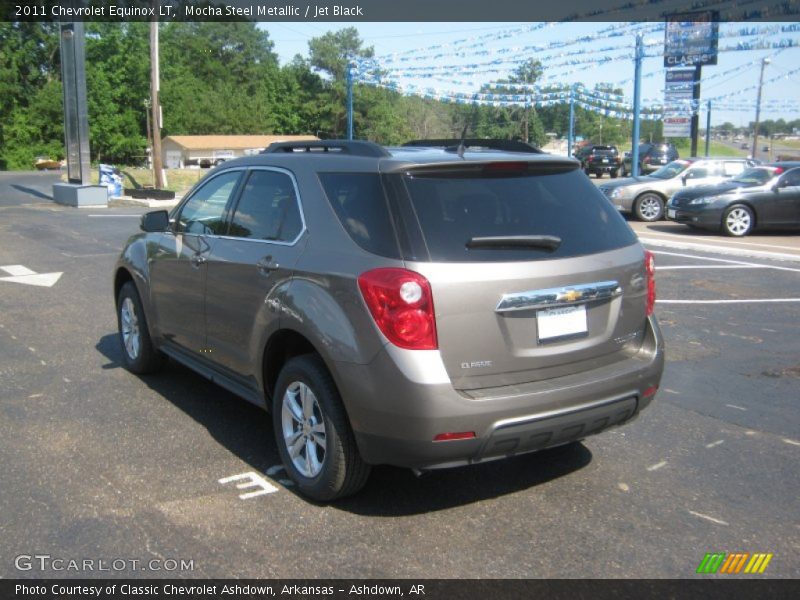 Mocha Steel Metallic / Jet Black 2011 Chevrolet Equinox LT