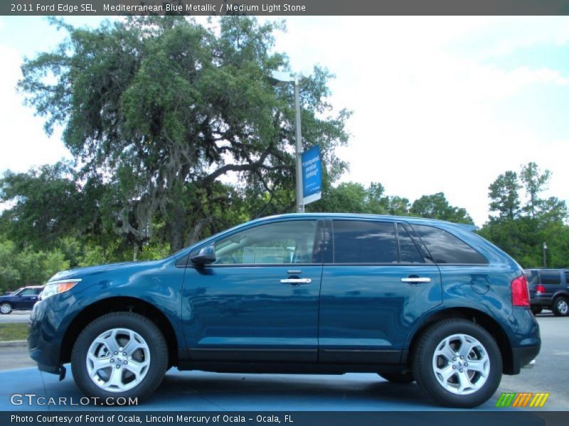  2011 Edge SEL Mediterranean Blue Metallic