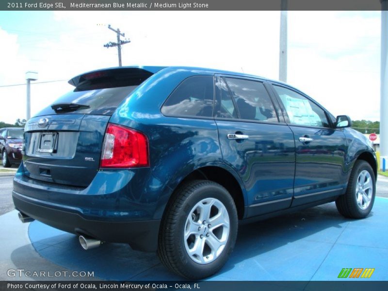  2011 Edge SEL Mediterranean Blue Metallic