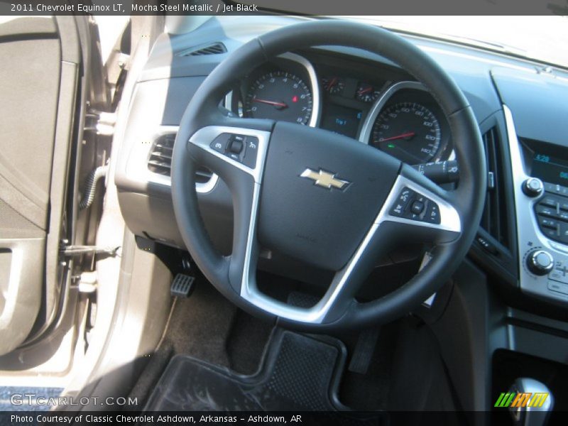Mocha Steel Metallic / Jet Black 2011 Chevrolet Equinox LT