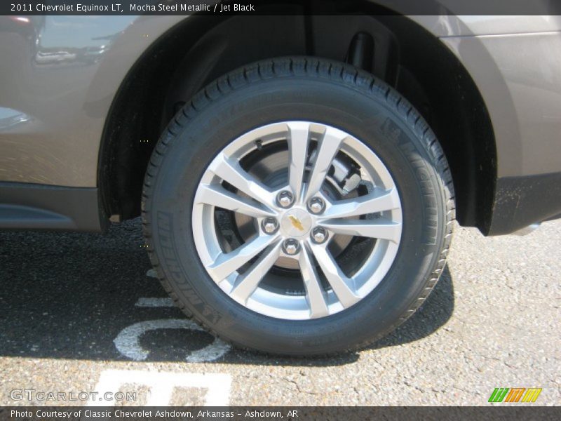 Mocha Steel Metallic / Jet Black 2011 Chevrolet Equinox LT