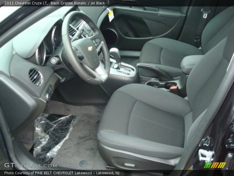 Black Granite Metallic / Jet Black 2011 Chevrolet Cruze LT